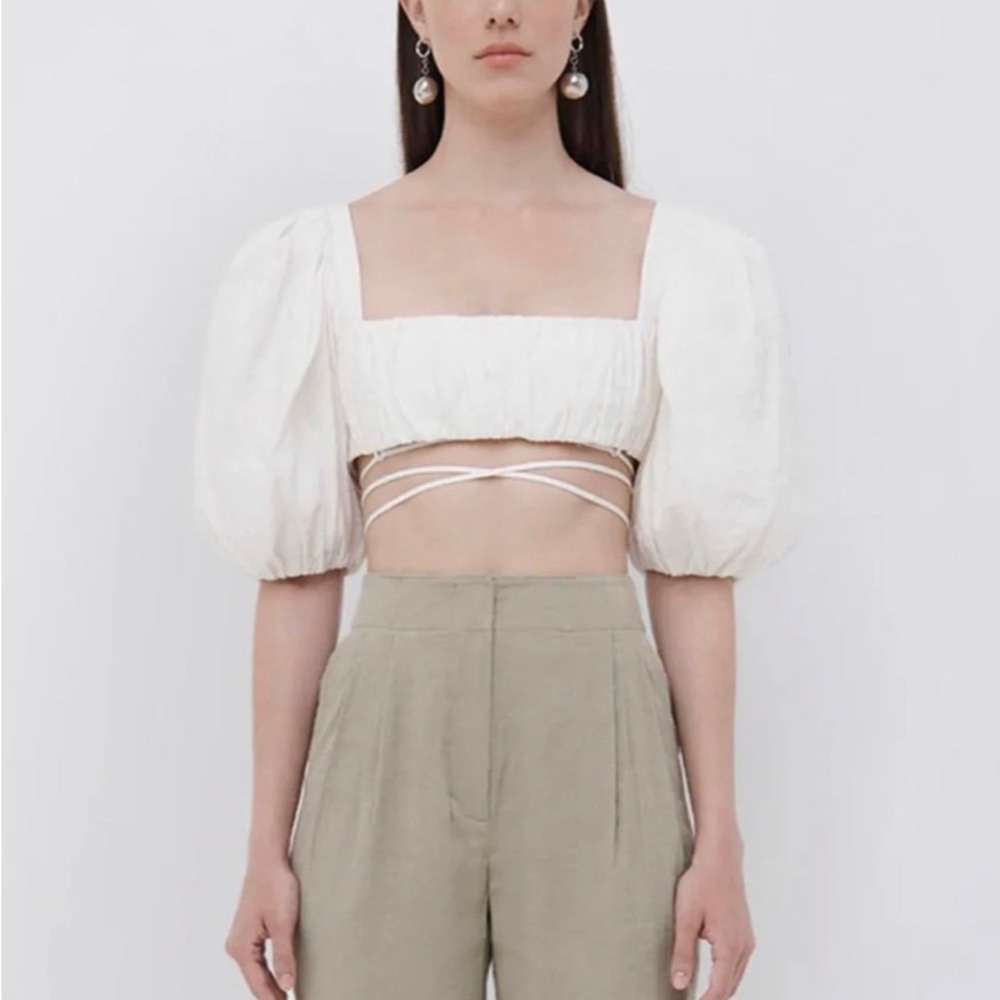 SIMKHAI LENNIE CROP TOP